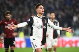 Dybala zamenjal Ronalda in popeljal Juventus nazaj na vrh