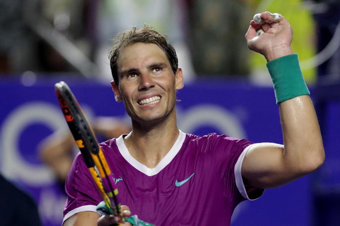 Rafael Nadal | Rafael Nada letos še ni izgubil dvoboja. Zmagal je v Melbournu in Acapulcu. | Foto Guliverimage