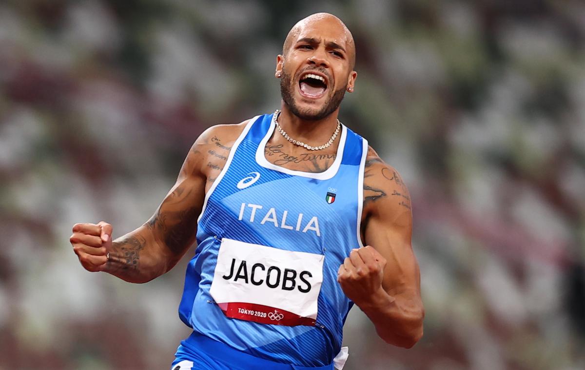 Lamont Marcell Jacobs | Lamont Marcell Jacobs je eden največjih junakov kraljice športov na olimpijskih igrah v Tokiu. | Foto Guliverimage