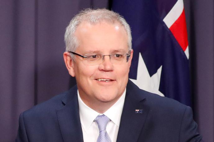 Scott Morrison | Nekdanji avstralski premier Malcom Turnbull je konec avgusta sredi znotrajstrankarskih bojev odstopil s položaja premierja, njegov položaj pa je zasedel Scott Morrison. | Foto Reuters