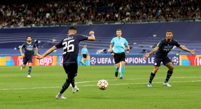 Riyad Mahrez je Manchester City popeljal v vodstvo. | Foto: Reuters