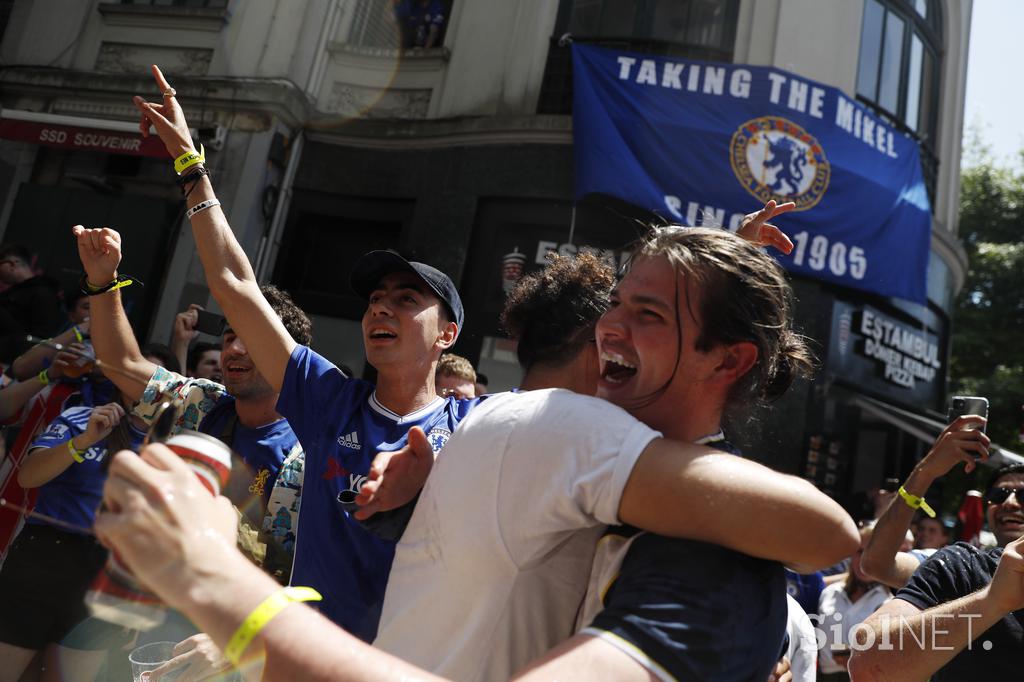 Manchester City Chelsea finale Porto Navijači