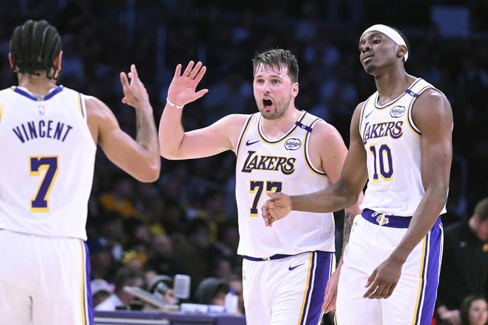 Luka Dončić | Luka Dončić in Los Angeles Lakers v noči na torek gostijo košarkarje zasedbe San Antonio Spurs. | Foto Guliverimage