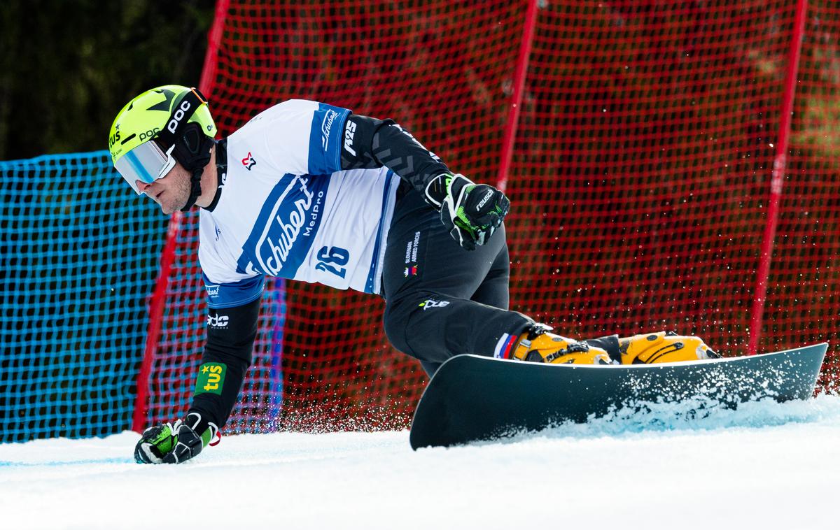 Tim Mastnak | Tim Mastnak je v na paralelni veleslalomski tekmi svetovnega pokala v avstrijskem Simonhöheju osvojil 7. mesto. | Foto Miha Matavž/FIS