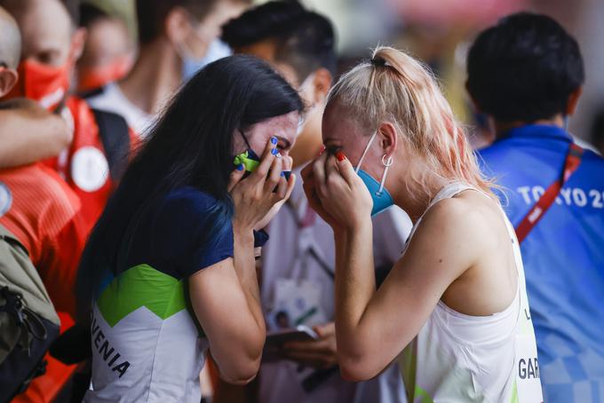 Mia Krampl in Janja Garnbret sta za zdaj edini slovenski plezalki z olimpijsko izkušnjo. | Foto: Anže Malovrh/STA