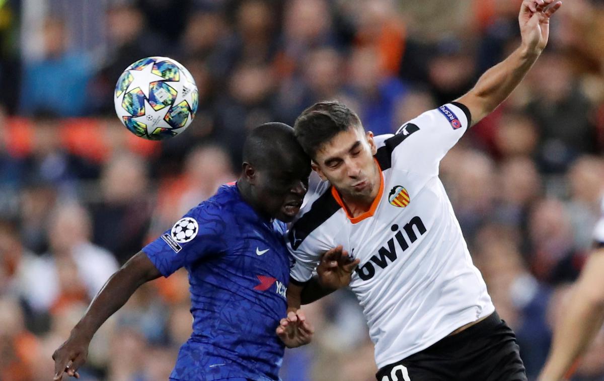 N'Golo Kante, Ferran Torres, Valencia, Chelsea | Ferran Torres se seli na Otok. | Foto Reuters