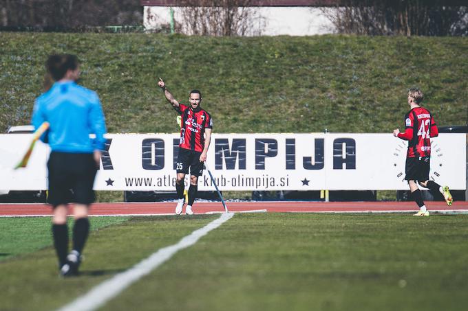 Dino Stančić je dosegel že osmi zadetek v tej sezoni. | Foto: Grega Valančič/Sportida