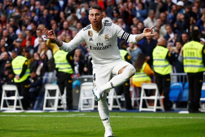 Sergio Ramos | Sergio Ramos se je za nešportno potezo Čehu že opravičil. Denimo Mohamedu Salahu se ni nikoli, niti Lorisu Kariusu. | Foto Reuters