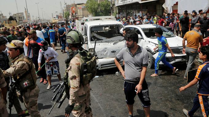 Irak, napad | Foto: Reuters