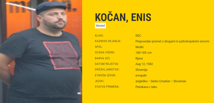 Enis Kočan | Foto: Europol