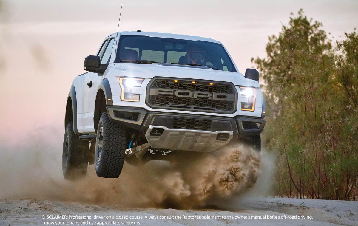 Ford F-150 raptor - terenska zver s puščavskimi apetiti | Foto Ford