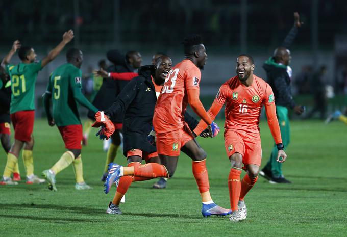 Med petimi afriškimi potniki na SP 2022 je tudi Kamerun, ki se je na gostovanju v Alžiriji rešil v sodnikovem podaljšku. | Foto: Guliverimage/Vladimir Fedorenko