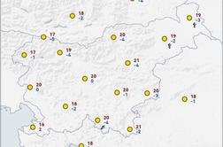 Vreme bo pomladno s temperaturami nad 20 stopinj Celzija