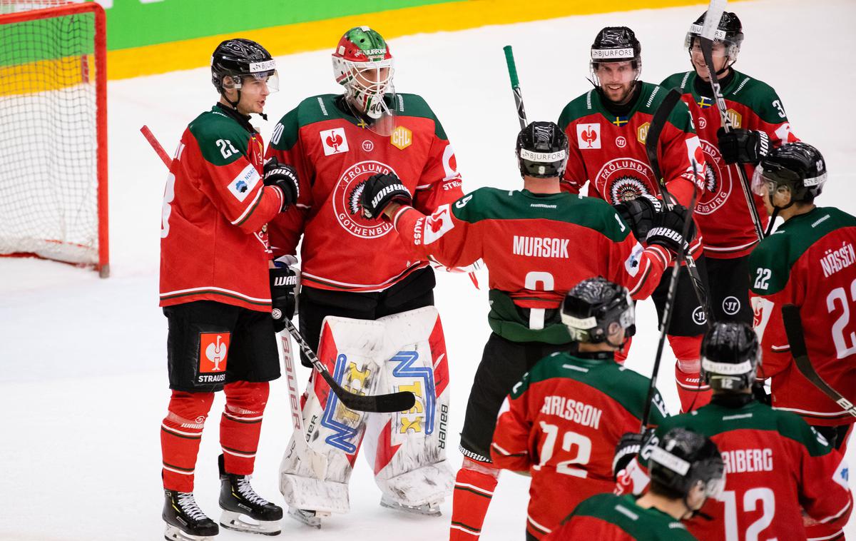 Jan Muršak | Frölunda, za katero igra tudi Jan Muršak, se je v torek uvrstila v polfinale lige prvakov. | Foto Guliverimage