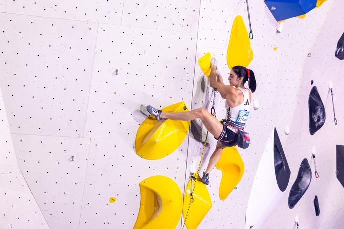 Mia Krampl Koper 2023 | Mia Krampl je bila z drugim mestom najboljša Slovenka v kvalifikacijah.  | Foto Jan Virt/IFSC