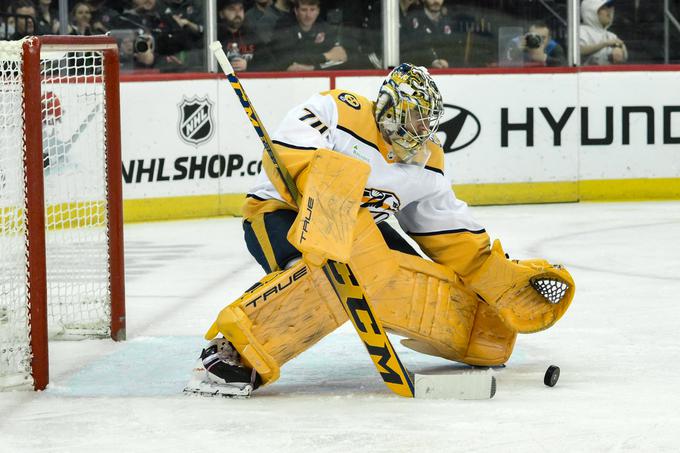 Juuse Saros Nashville Predators | Foto: Reuters