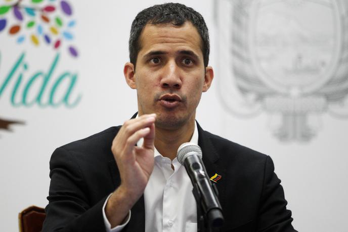 Juan Guaido | Začasni predsednik Venezuele Juan Guaido je sporočil, da se je začela zadnja faza operacije za odstavitev venezuelskega predsednika Nicolasa Madura. | Foto Reuters