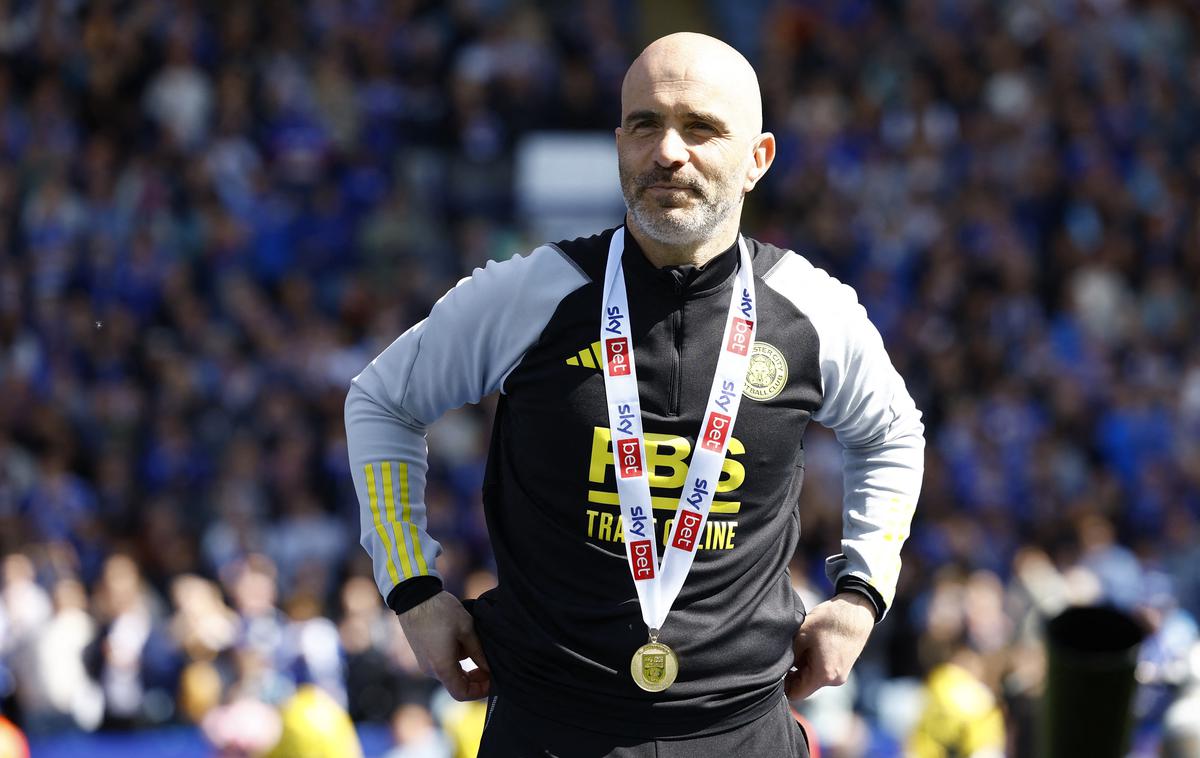 Leicester Enzo Maresca | Enzo Maresca je Leicester City popeljal do naslova prvaka v championshipu. | Foto Reuters