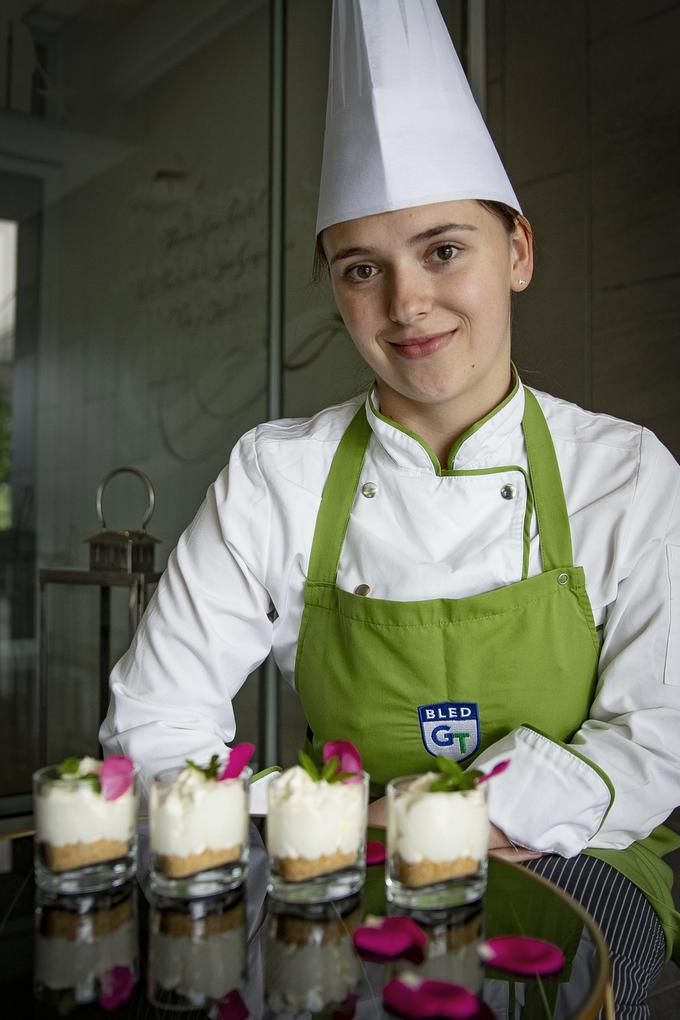 Manca Rehberger z Višje strokovne šole za gostinstvo, velnes in turizem Bled | Foto: Ana Kovač