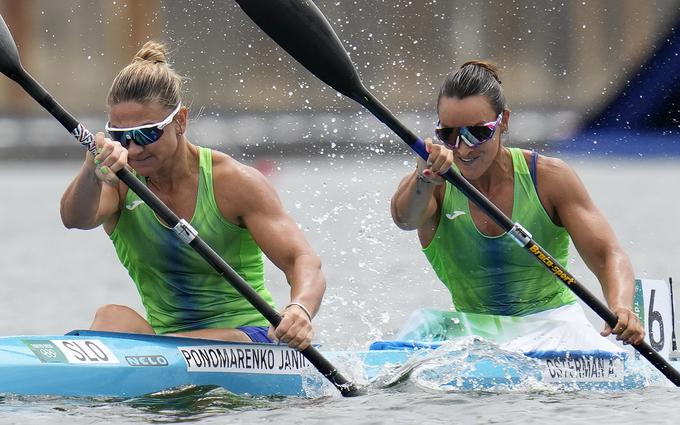 Špela Ponomarenko Janić in Anja Osterman v dvojcu | Foto: Guliverimage/Vladimir Fedorenko