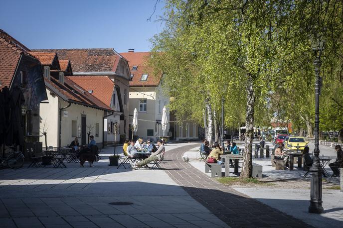 Odprtje gostinskih teras v Ljubljani | Inšpektorji so obravnavali objekte, za katere je inšpekcija prejela pobudo za izvedbo inšpekcijskega nadzora zaradi suma uporabe brez ustreznih dovoljenj. Fotografija je simbolična. | Foto Bojan Puhek