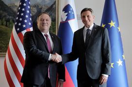 Mike Pompeo Borut Pahor