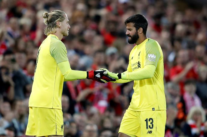 Loris Karius | Loris Karius je včeraj na prijateljski tekmi med Torinom in Liverpoolom, ki se je končala s 3:1 za rdeče, doživel toplo dobrodošlico s strani navijačev.  | Foto Reuters