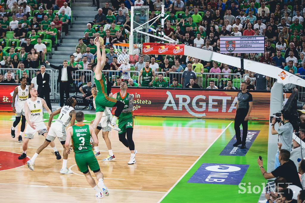 ABA liga: Cedevita Olimpija - Partizan