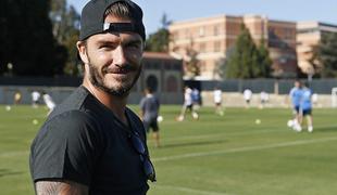 Beckham kuje železo, dokler je vroče