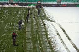 Zelene Stožice sredi bele Ljubljane