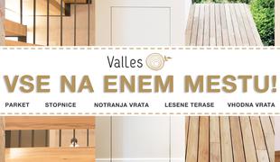 VALLES – Parket, stopnice, notranja vrata, lesene terase (vse na enem mestu) od izvedbe do montaže