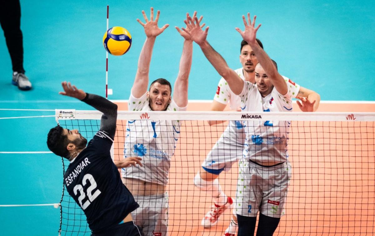 slovenska odbojkarska reprezentanca liga narodov | Slovenci so z 0:3 izgubili proti Iranu. | Foto Volleyballworld