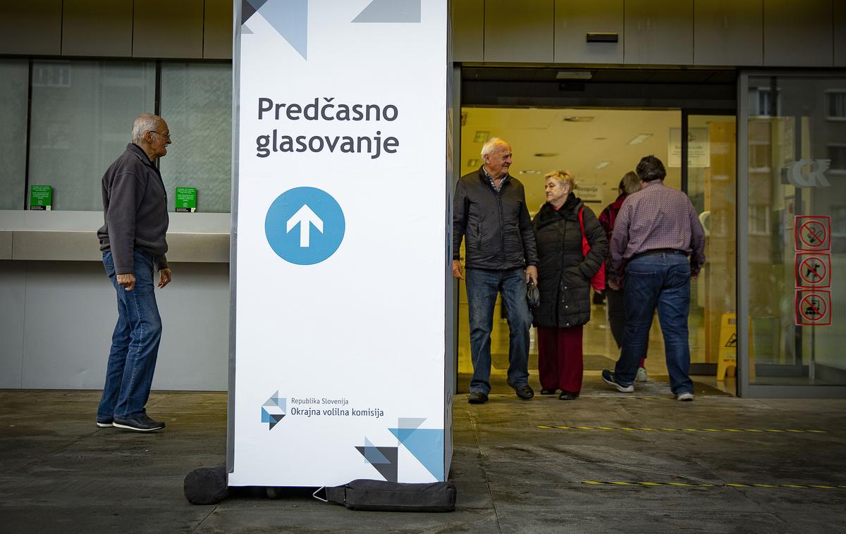 Predčasno glasovanje | Za predčasno glasovanje je tokrat odprtih 95 volišč, večinoma na sedežih upravnih enot. V Ljubljani bo mogoče predčasno glasovati na Gospodarskem razstavišču. | Foto Ana Kovač