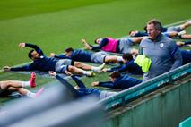 trening slovenske nogometne reprezentance, Stožice, San Marino