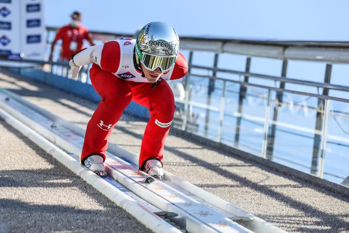 Timi Zajc je med našimi skakalci videti najbolj konstanten. | Foto: Sportida