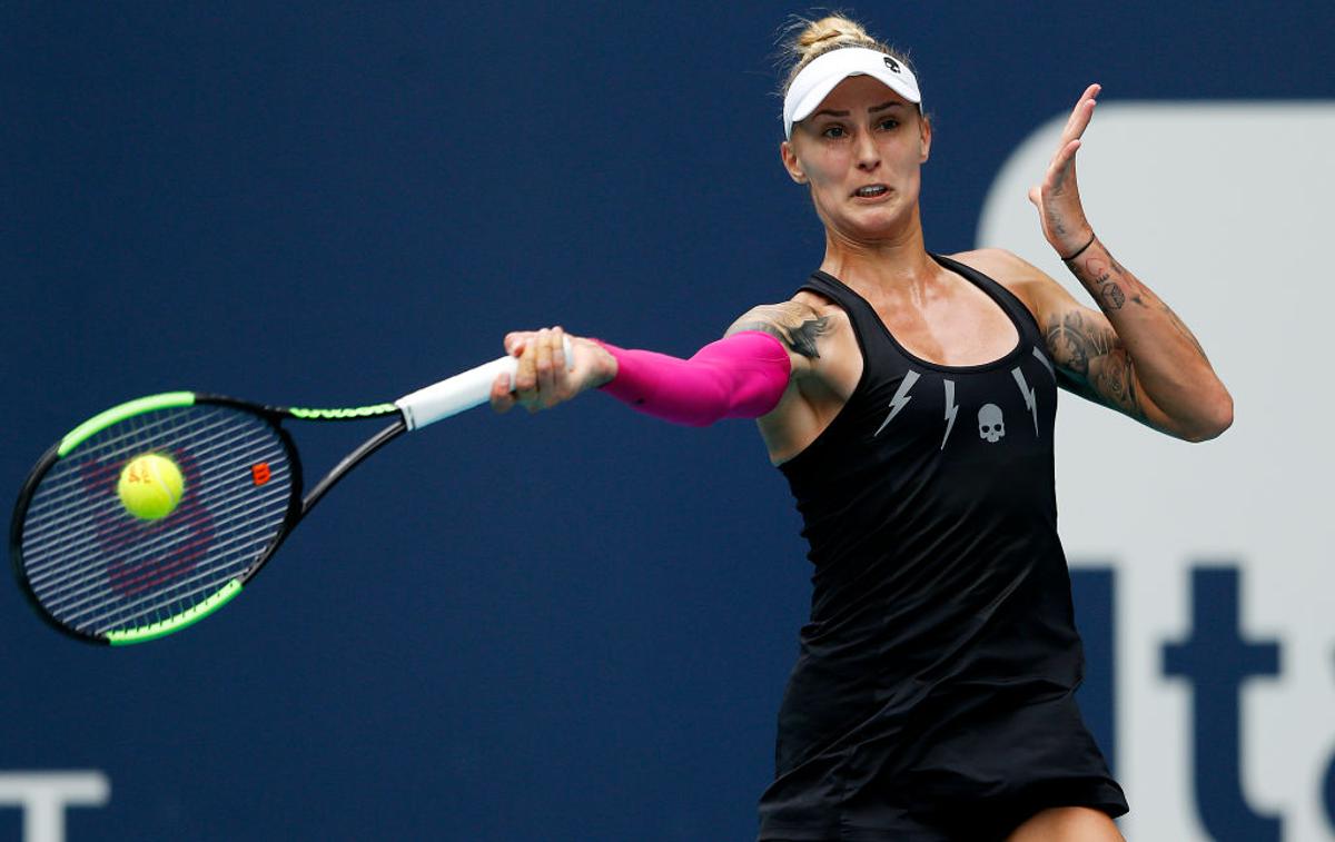 Polona Hercog | Polono Hercog od nastopa na glavnem turnirju Madrida loči še ena zmaga. | Foto Gulliver/Getty Images