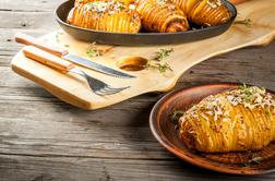 Recept: krompir "hasselback"