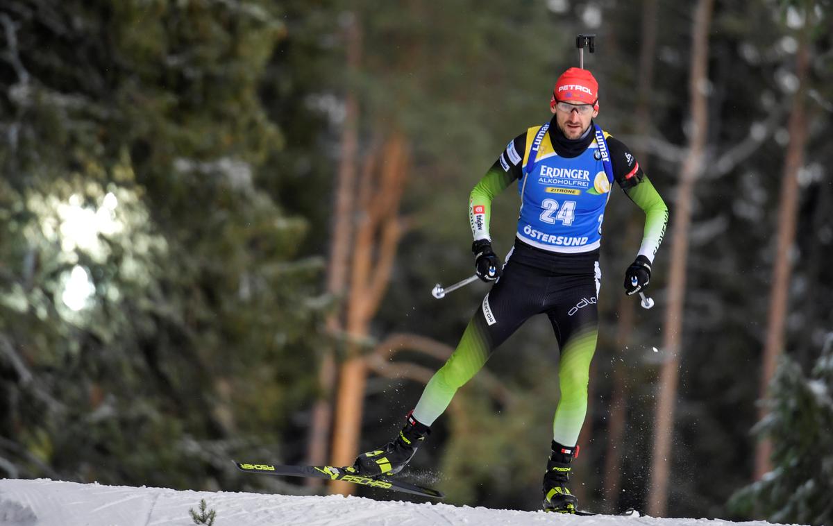 Jakov Fak Östersund | Jakov Fak je prišel do druge najboljše uvrstitve v tej sezoni. | Foto Reuters