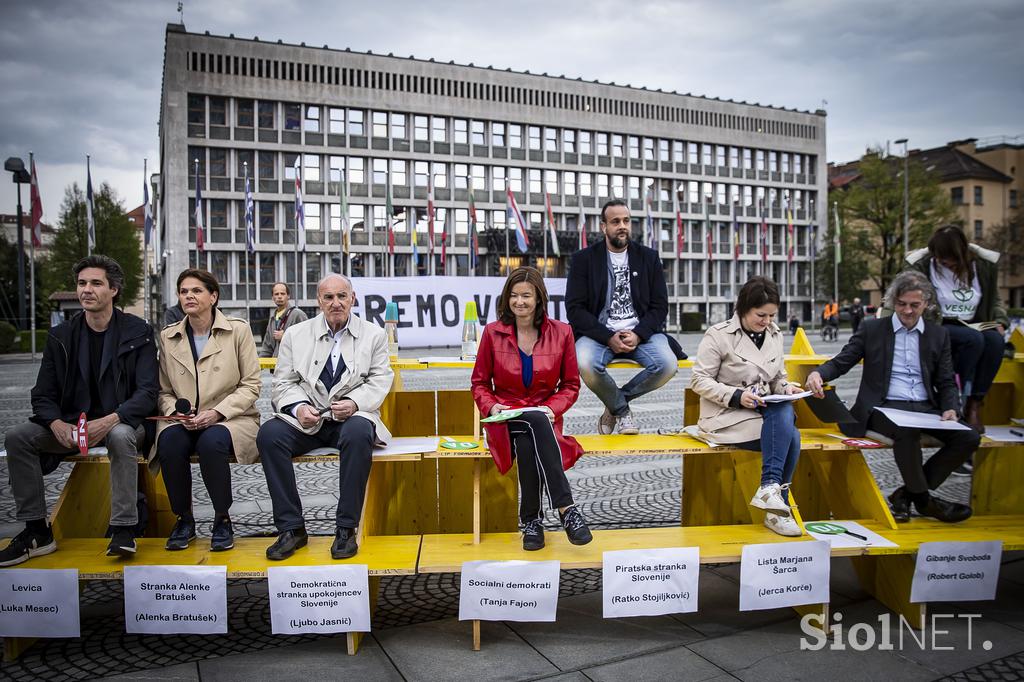 Veliko javno soočenje političnih strank