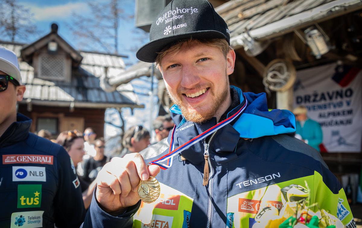 Klemen Kosi Krvavec DP | Klemen Kosi je postal državni prvak v smuku. | Foto Urban Meglič/Sportida