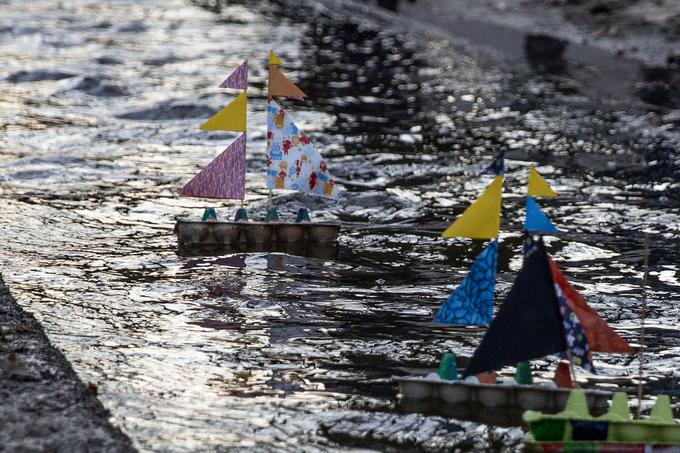 Spuščanje "gregorčkov" po Gradaščici bo letos zaključno dejanje LUVfesta. | Foto: Ana Kovač