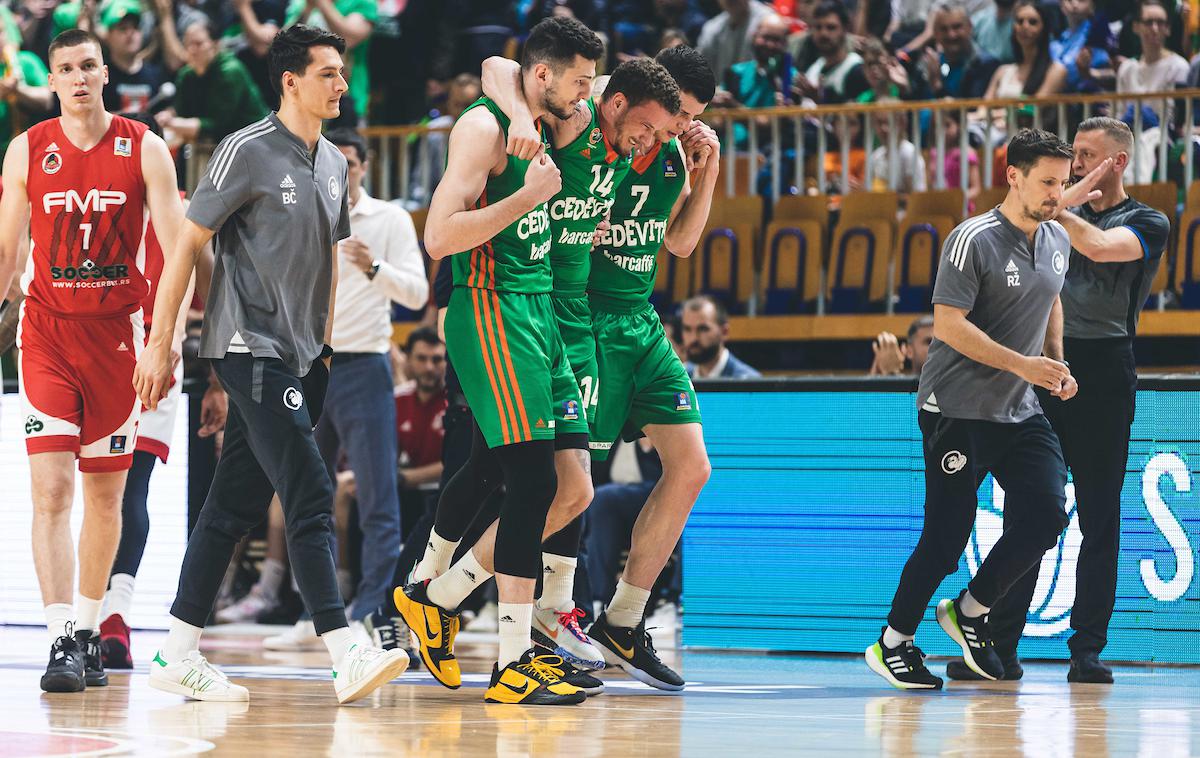 Cedevita Olimpija : FMP Josh Adams | Josha Adamsa v tej sezoni ne bo več na parketu. | Foto Grega Valančič/Sportida