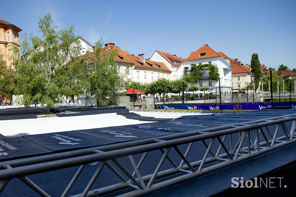 Trampolin na Ljubljanici