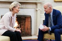 Ursula von der Leyen in Joe Biden