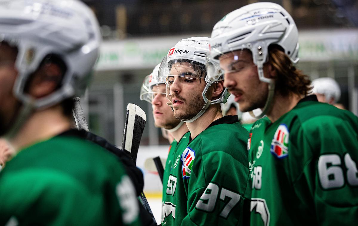 HK Olimpija Linz | Ljubljansko moštvo se je s peto zaporedno zmago še utrdilo v vodstvu Alpske lige. | Foto Grega Valančič/Sportida