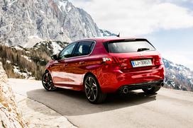 Peugeot 308 GTi - fotogalerija testnega vozila