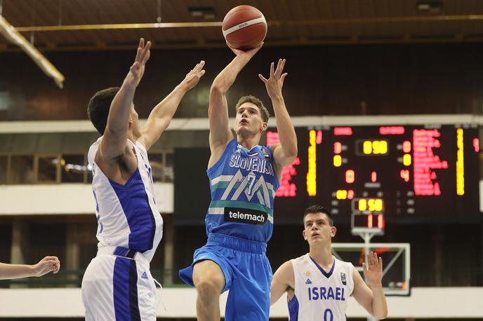 Jan Vide Slovenija U16 | Jan Vide je v preteklih dveh poletjih igral za slovensko reprezentanco do 16 in nato 17 let. | Foto FIBA