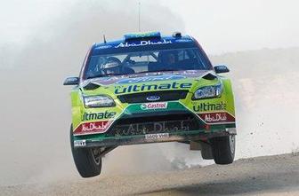 Hirvonen in Loeb bosta trenirala v Walesu