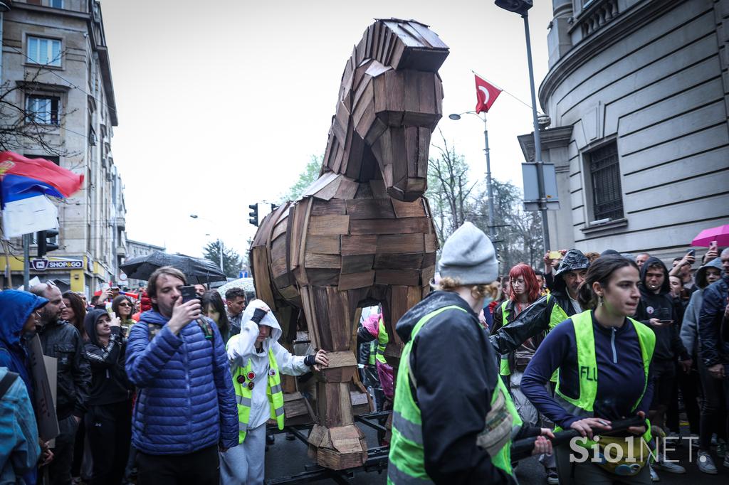 Protesti Beograd 15.03