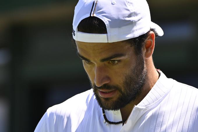 Matteo Berrettini bi se rad vrnil med najboljše. | Foto: Guliverimage